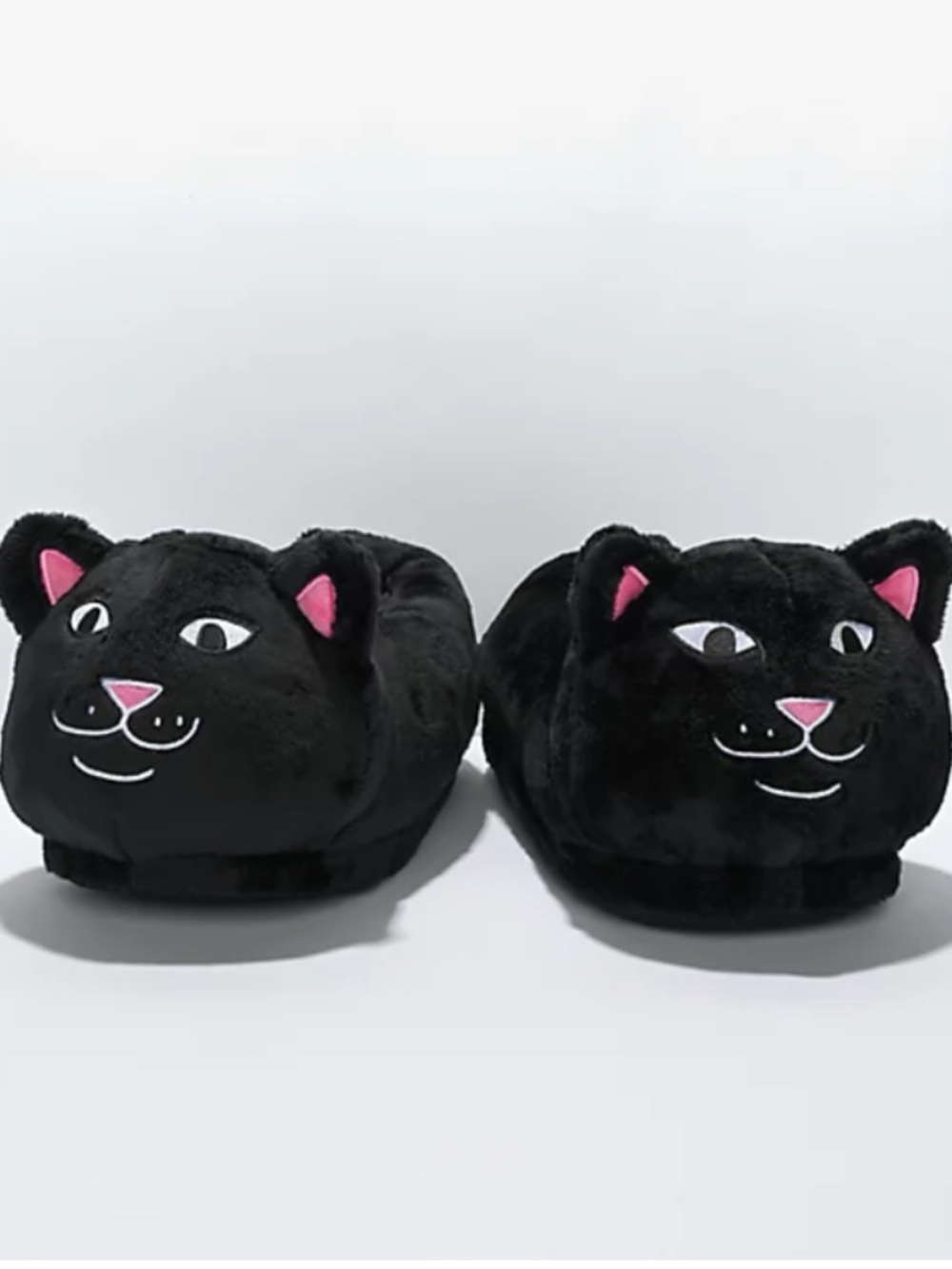 RIPNDIP Lord Jermal Black Cat Slippers